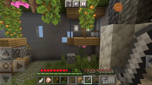 выживание на одном чанке в майнкрафт#minecraft