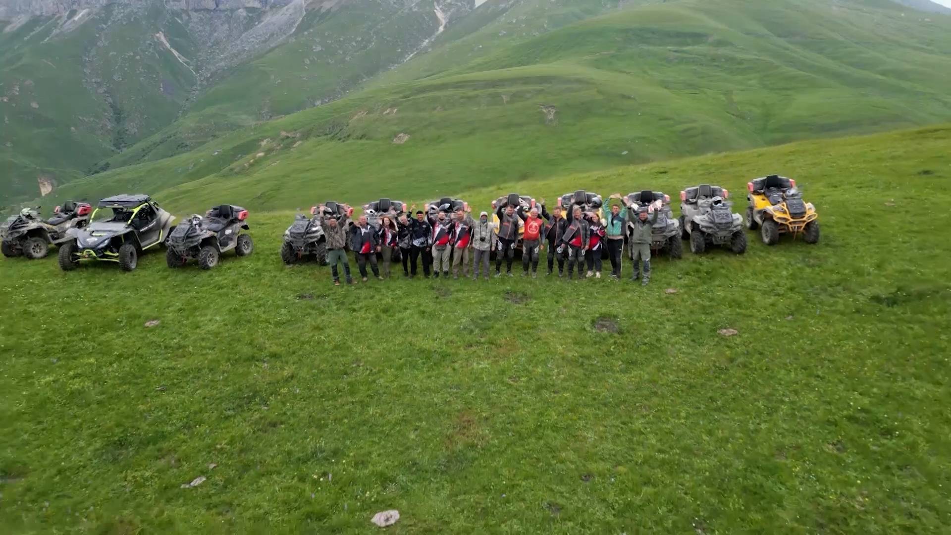 В горах Кабардино-Балкарии протестировали новую модель отечественного квадроцикла
