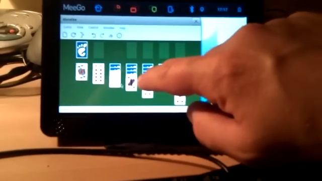 Meego 1.0 Netbook UX on Joggler (Poulsbo/US15W/GMA500) with EMGD driver