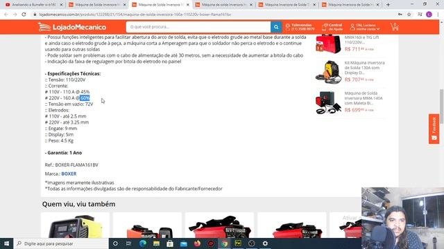 faça a melhor  escolha  entre os modelos da Esab ou da boxer qual comprar ?  -assista ate o final !