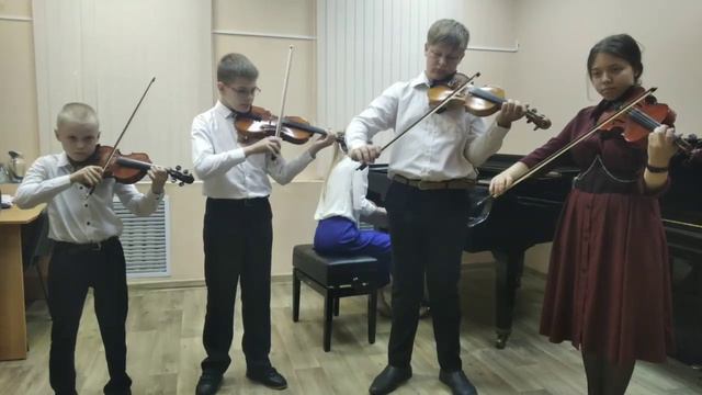 Ансамбль скрипачей "Вдохновение" В.  Соловьев-Седой "Соловьи".