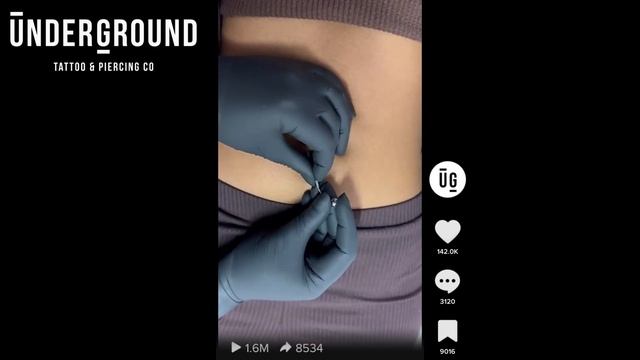 TOP20 MOST POPULAR Piercing TikTok Videos by Underground Tattoos | COMPILATION
