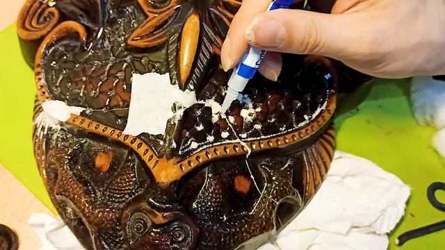 Реставрация керамической маски