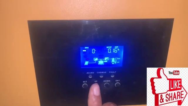 Solar hybrid inverter with batteryECO Worthy