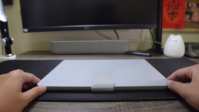 How to unbox your M2 Macbook Air without any fingerprint-ASMR(Midnight) #m2macbookair #asmr #unbox