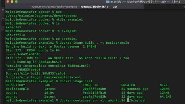 Docker Demos : Creating your own Docker Images