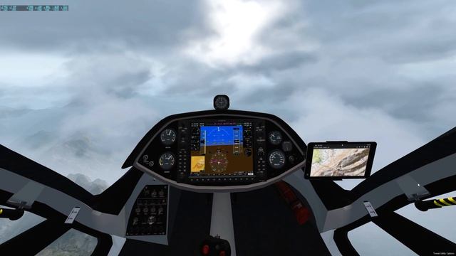 X-plane 11.41. Сёрфинг на автожире