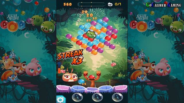 ANGRY BIRDS Stella Pop Android iOS Walkthrough - Part 2 - Area 1: Levels 6-11