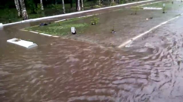 Потоп на Димитрова в Сыктывкаре