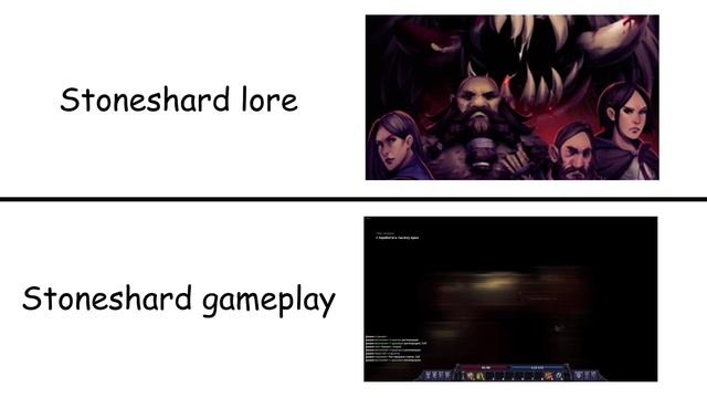 Stoneshard lore vs Stoneshard gameplay