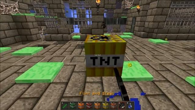 TOO MUCH TNT MOD VS HEROBRINES MANSION - Minecraft Mods Vs Maps TNT Dynamite  Nukes