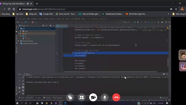 System program : TCP socket java (P2. Client).