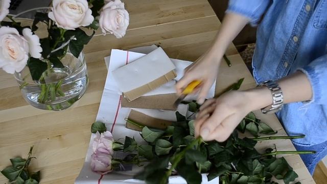УХОД ЗА СРЕЗАННЫМИ ЦВЕТАМИ/на примере розы Девида Остин/Кейра