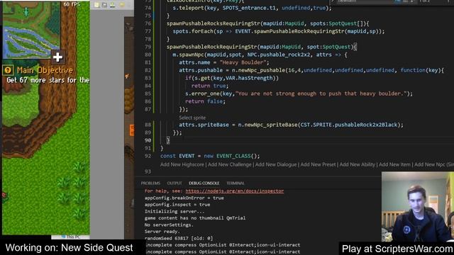 08 - New Story Quest "The Trial" for HTML5 MMO Scripters War