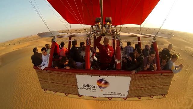 Balloonflight Balloon Adventures Emirates 27.03.13 Capt. Shaggy (Michael Schaefer)