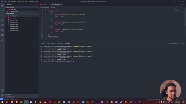 Native Scripts on Cardano - Multi-Sig Scripts