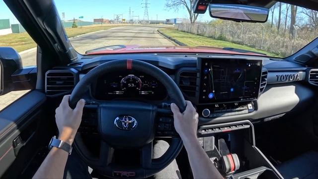 2024 Toyota Tundra TRD Pro i-FORCE MAX - POV Driving Impressions