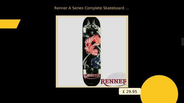 Renner A Series Complete Skateboard - A16 Jax Extreme