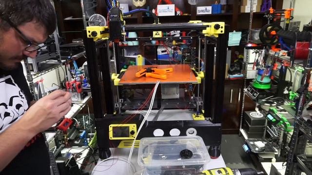 BLV MGN Cube Build Part 7 (Custom Heated Bed)