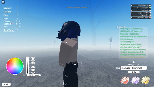 How to make Inosuke skin on Project Slayers ! | Project Slayers ROBLOX