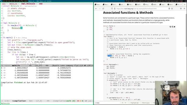 Writing a Quantum Chemistry Program in Rust: Part 1