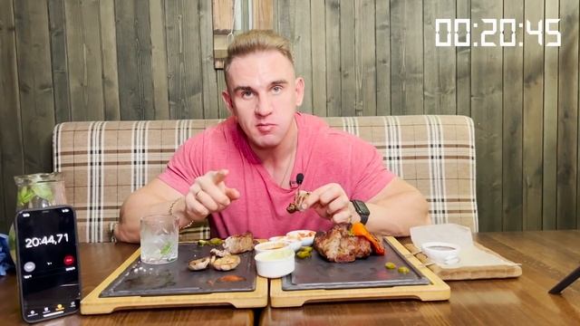 3 КГ СТЕЙКОВ ЗА РАЗ. Гастробар НАФИГА КОЗЕ БАЯН. Очень много мяса!