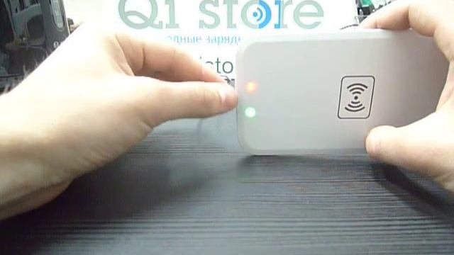 Беспроводное зарядное устройство MC-02A (Белое), зарядка формата Qi Wireless
