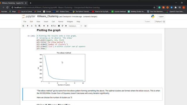Kmeans Clustering: Predict the optimum number of clusters and their Visualisation.