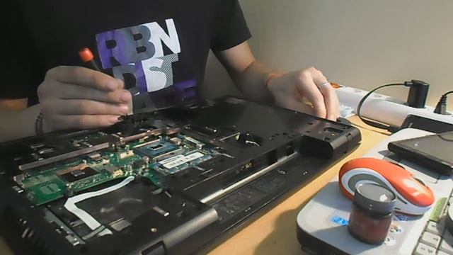 Ноутбук Lenovo замена стистемного гнезда)