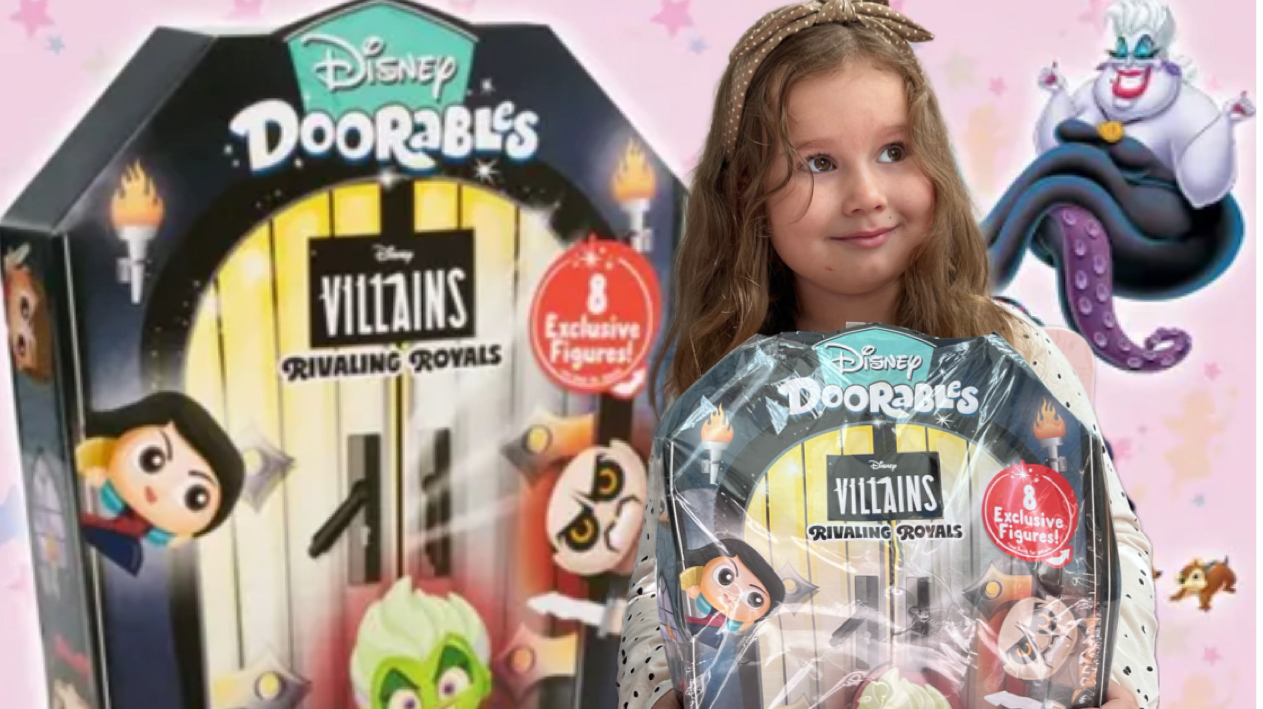 Распаковка таинственной коробки со злодеями Disney Doorables #видеодлядетей #детскийканал
