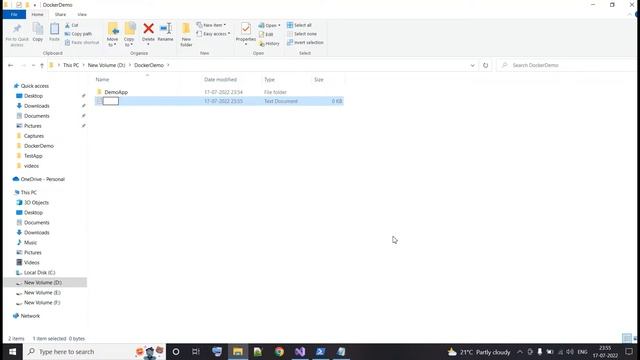 .NET Core Console Application Docker Containerization Example