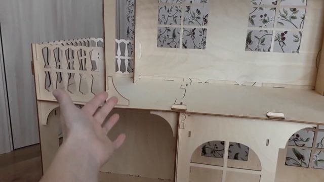 Продано. Кукольный домик в продаже в Москве. Видеообзор.