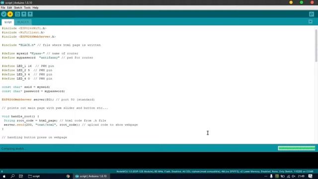 [TUTORIAL] Embedded WebSocket | Control Brightness LED with ESP8266