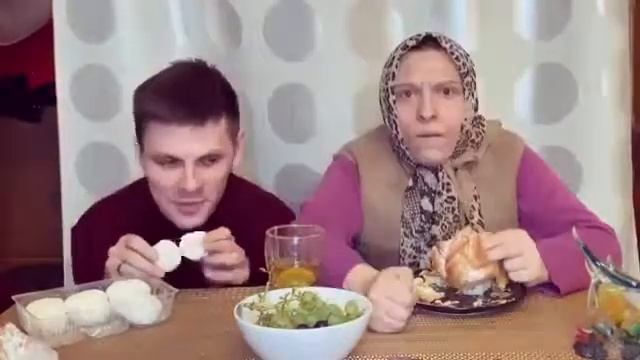 Мы с бабушкой в гостях