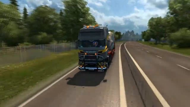 Euro Truck Simulator 2|Остаток доставки груза[Ускорено]