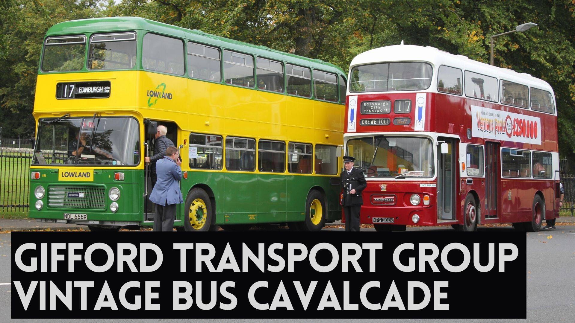 Vintage Bus Running Event (The Gifford Transport Group GTG) [Live Event Video]