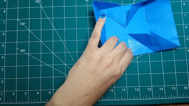 Origami Secret Stepper Box With A Mermaid And Underwater Theme/ Instructions By Bushrazorigami