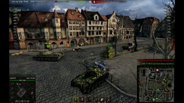 Обзор Type 3 Chi-Nu - Маленький японский каратель | World of Tanks