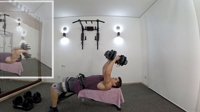 Rutina SUPERSERIES Biceps Triceps para Volumen (Rutina B)