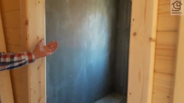 Обзор Каркасный дом 6х8. Дачный дом с сауной.   г. Выборг Продолжение...