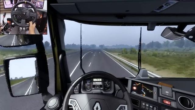 To Bulgaria - Euro Truck Simulator 2 | Thrustmaster TX gameplay