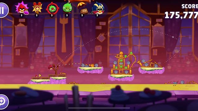 Angry Birds Reloaded: Pigs in a Banquet - Level 31 (3 Stars) IOS Gameplay Walkthrough (HD)