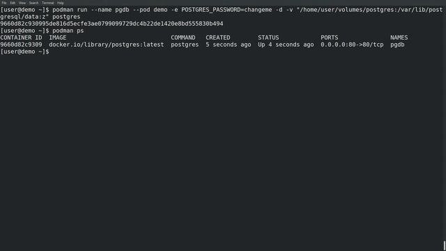 PART 4: PostgreSQL - Deploying Python based web applications using Podman.