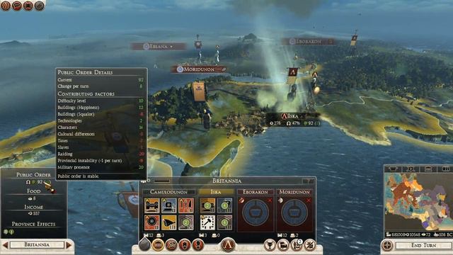 Rome 2 Total War Campanha Comentada (Esparta) - Ep. 64: Boas Batalhas na Bretanha