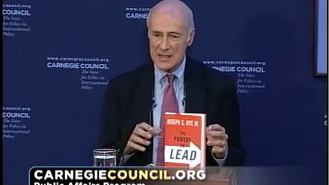 Joseph Nye: Contextual Intelligence