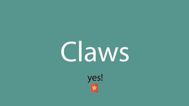 Claws pronunciation