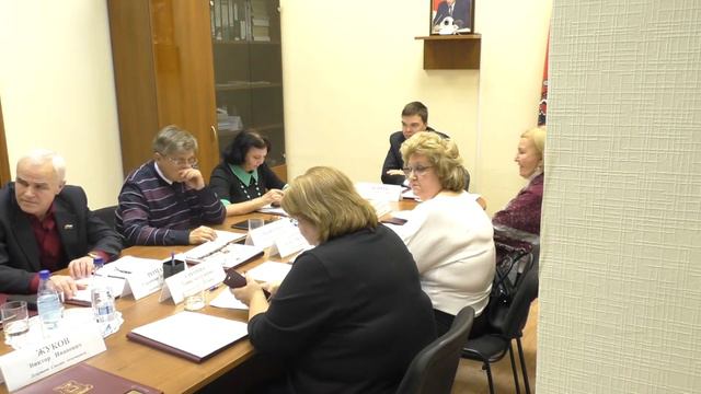 Заседание Совета депутатов муниципального округа Обручевский