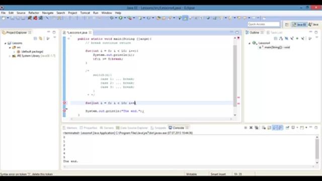 Java - Операторы безусловного перехода. Урок 4!
