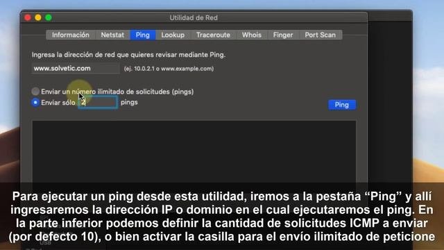 Cómo Hacer Ping Terminal Mac OS