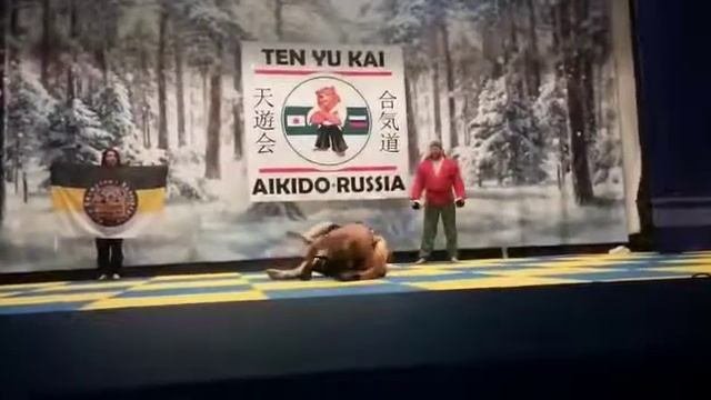 Показательные выступления Русского  тигра на фестивале боевых искусств